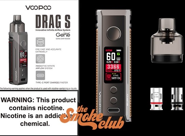 Bộ sản phẩm Voopoo Drag S Pod Kit