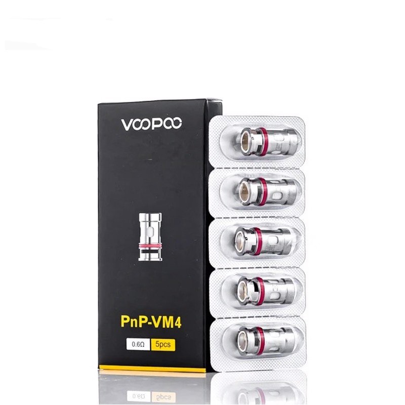 Pack 5 coils Occ Voopoo PnP VM4 0.6 ohm